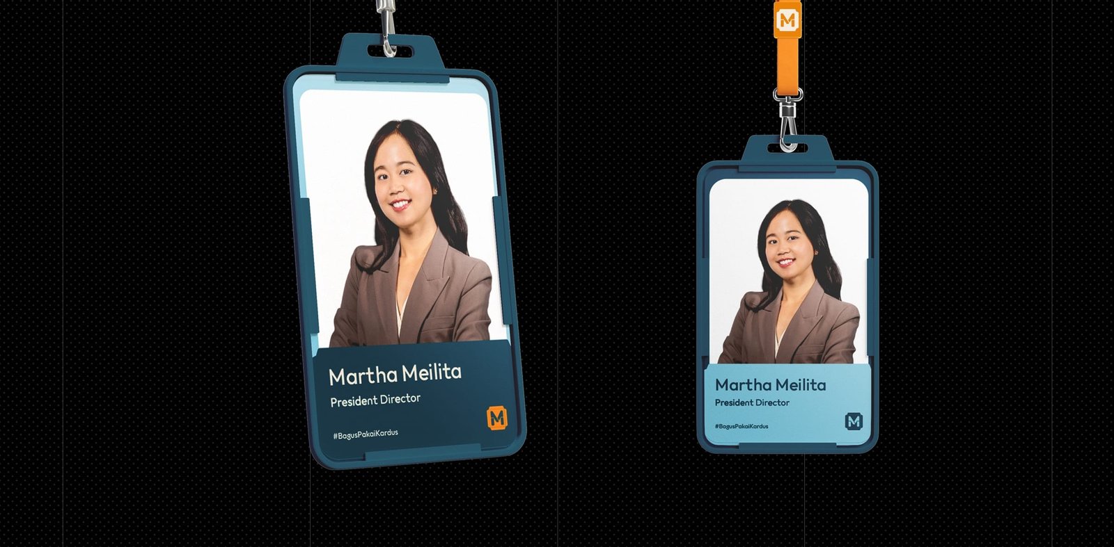 Muliabox staff ID cards and lanyards