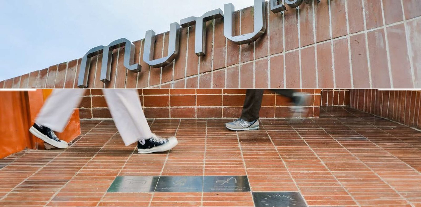 Mutu Loka signage on the brick wall